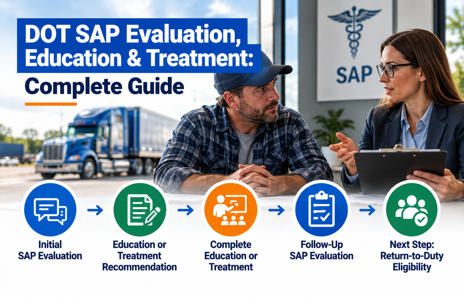 DOT SAP Evaluation, Education & Treatment: Complete Guide