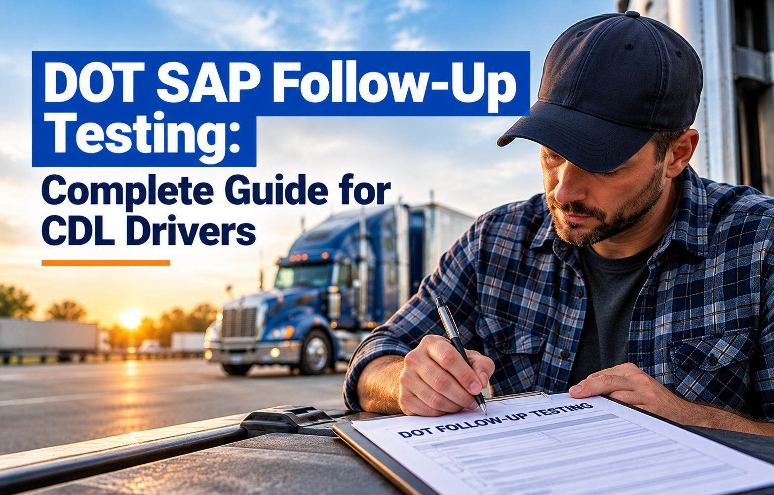 DOT SAP Follow-Up Testing: Complete Guide for CDL Drivers