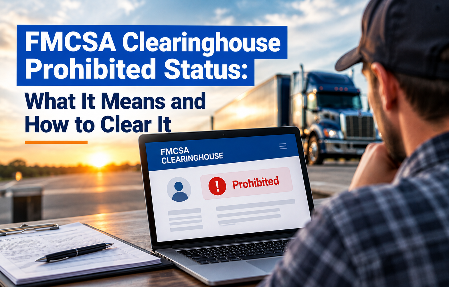 FMCSA Clearinghouse Prohibited Status: What It Means and How to Clear It